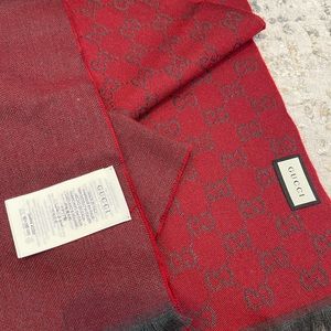 Gucci Scarf - Red (SOLD)